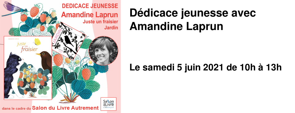 D�dicace jeunesse avec Amandine Laprun