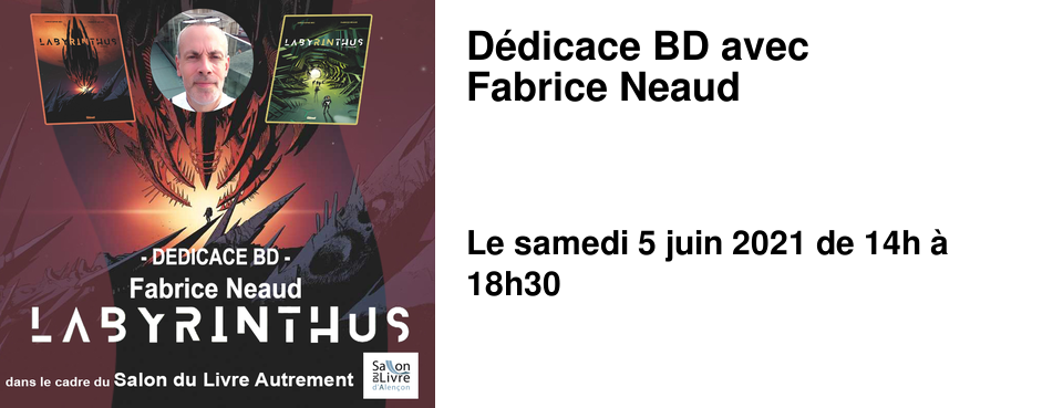 D�dicace BD avec Fabrice Neaud