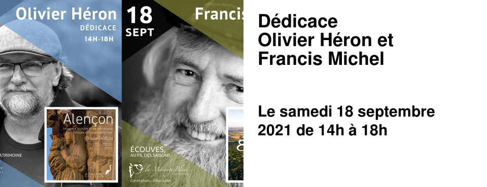 D�dicace Olivier H�ron et Francis Michel