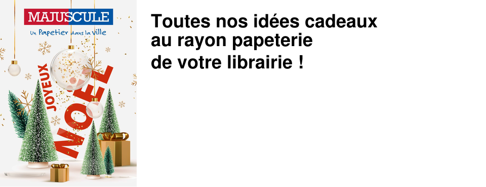 Toutes nos id�es cadeaux au rayon papeterie de votre librairie !