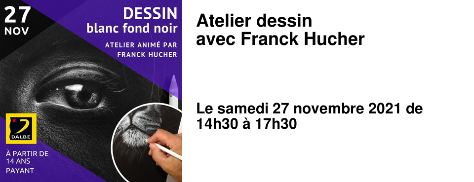 Atelier dessin avec Franck Hucher