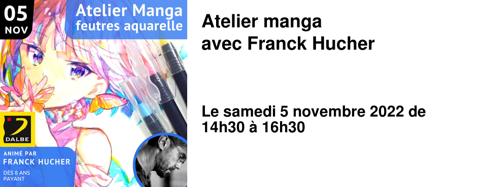 Atelier manga avec Franck Hucher