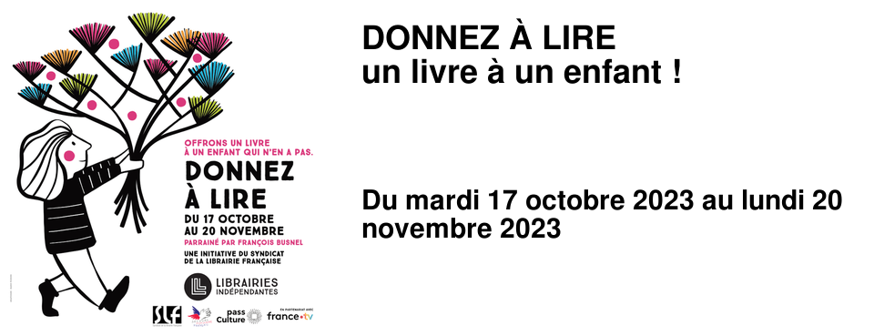 DONNEZ � LIRE un livre � un enfant !