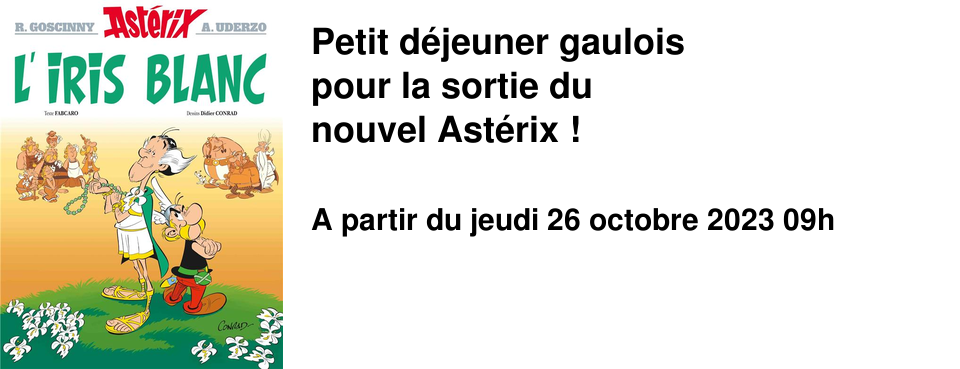 Petit d�jeuner gaulois pour la sortie du nouvel Ast�rix !