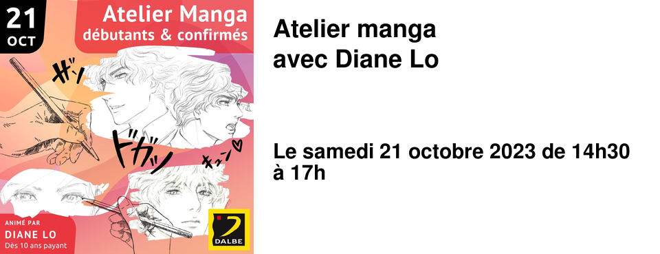 Atelier manga avec Diane Lo