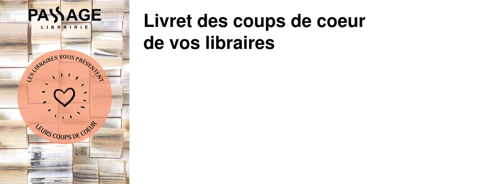 Livret des coups de coeur de vos libraires