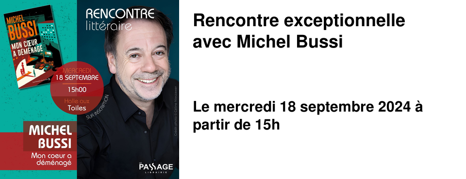 Rencontre exceptionnelle avec Michel Bussi 