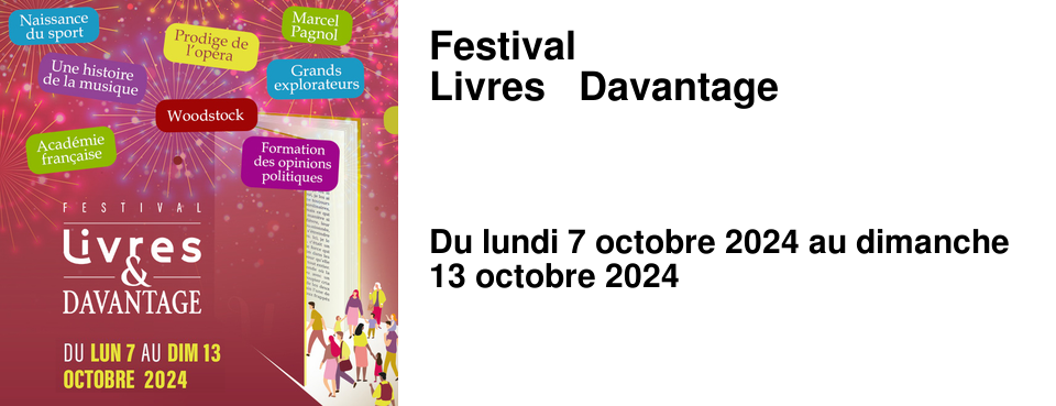 Festival Livres & Davantage