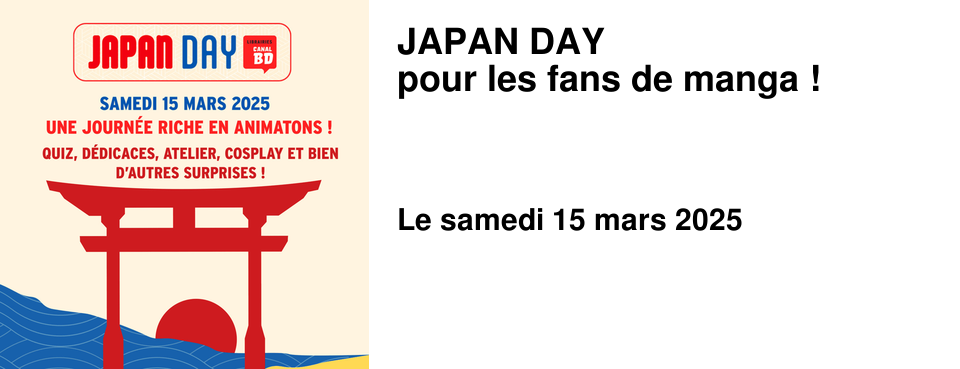 JAPAN DAY pour les fans de manga !