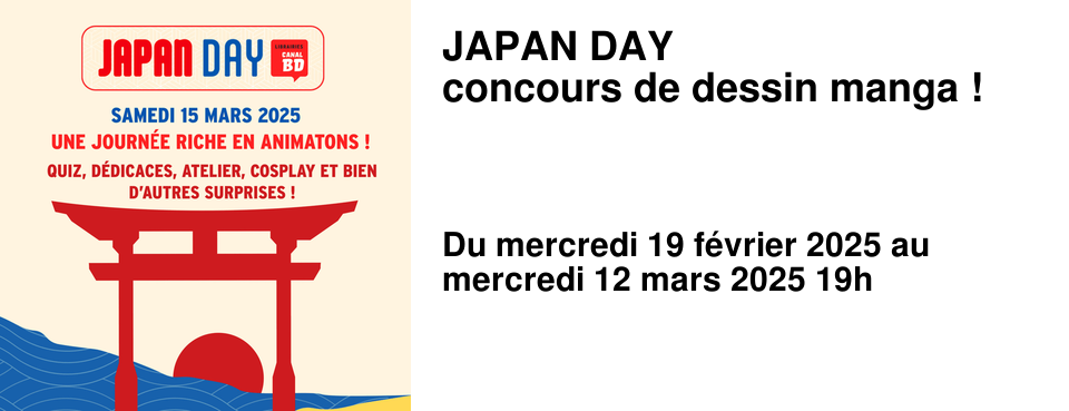 JAPAN DAY concours de dessin manga !