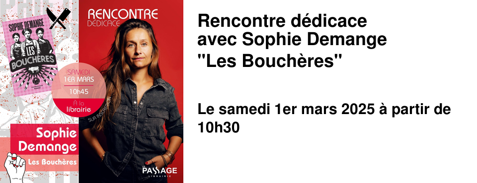Rencontre d�dicace avec Sophie Demange "Les Bouch�res"