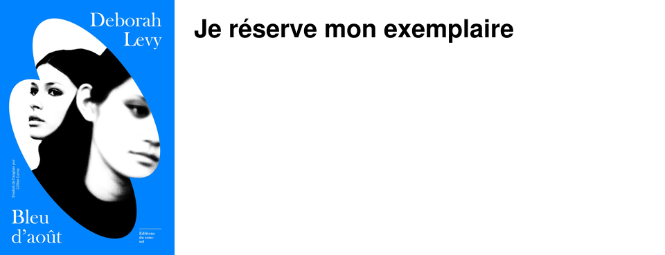 Je r�serve mon exemplaire