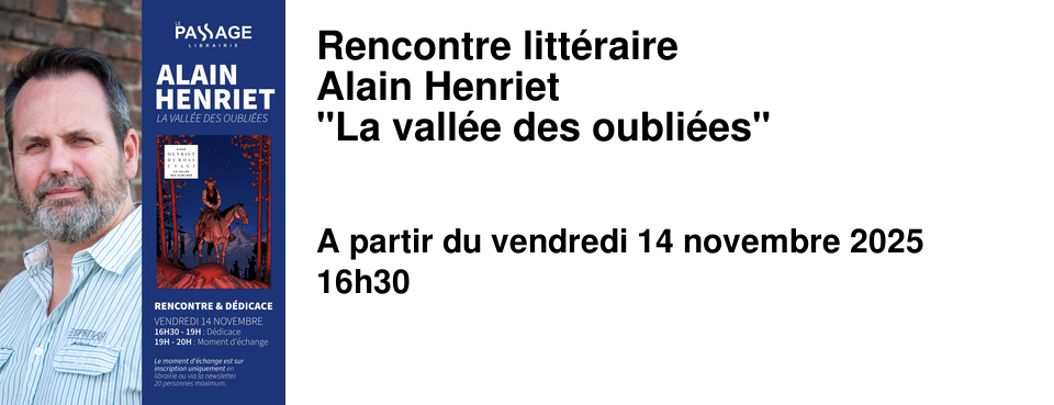 Rencontre+litt�raire Alain+Henriet "La+vall�e+des+oubli�es"