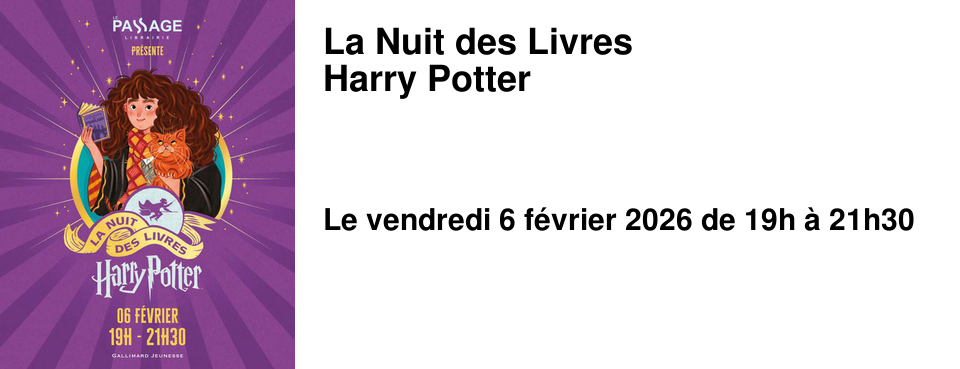 La Nuit des Livres Harry Potter