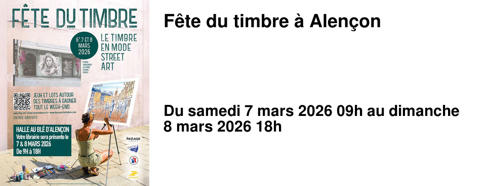 F�te du timbre � Alen�on