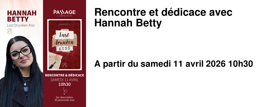 Rencontre et d�dicace avec Hannah Betty