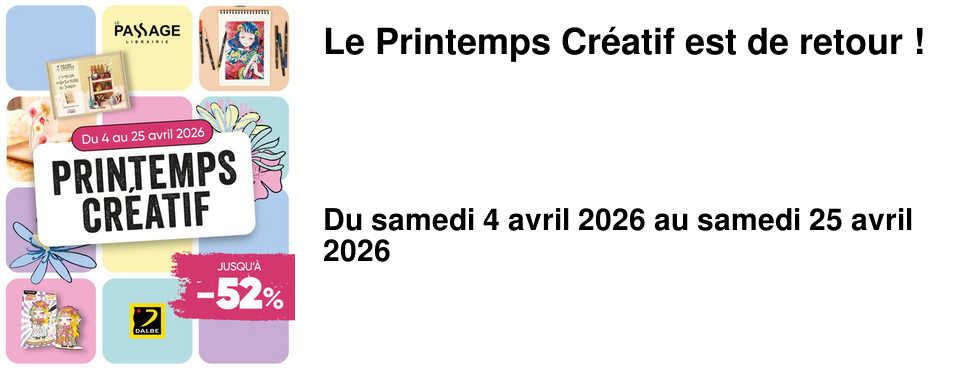 Le Printemps Cr�atif est de retour !